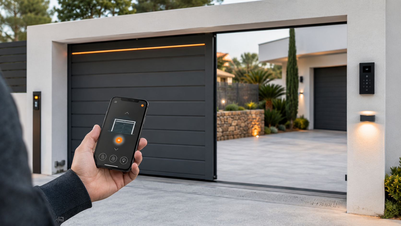 Abrir puerta automática con el móvil mediante sistema inteligente TotMàtic