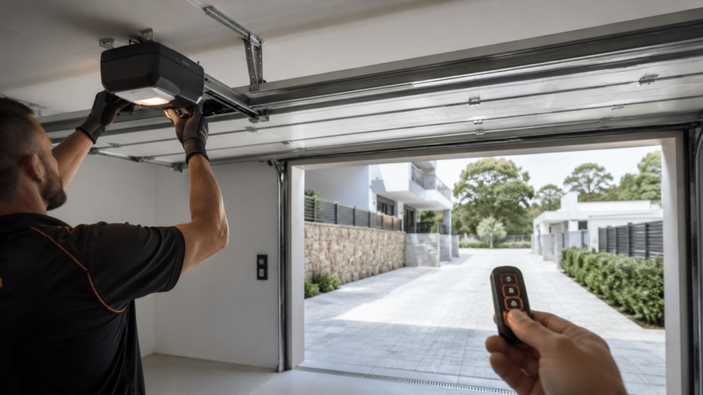 Motorizar puerta de garaje con automatismos TotMàtic para viviendas y comunidades