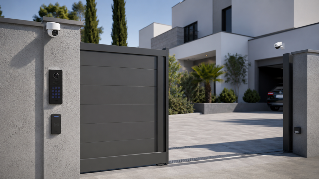 Cámaras de seguridad y puertas automáticas para viviendas comunidades y negocios con TotMàtic