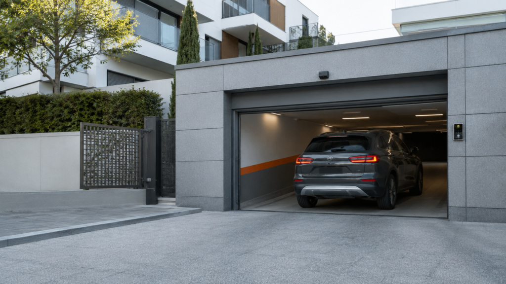 Puertas automáticas para comunidades de vecinos con automatismos y control de accesos TotMàtic