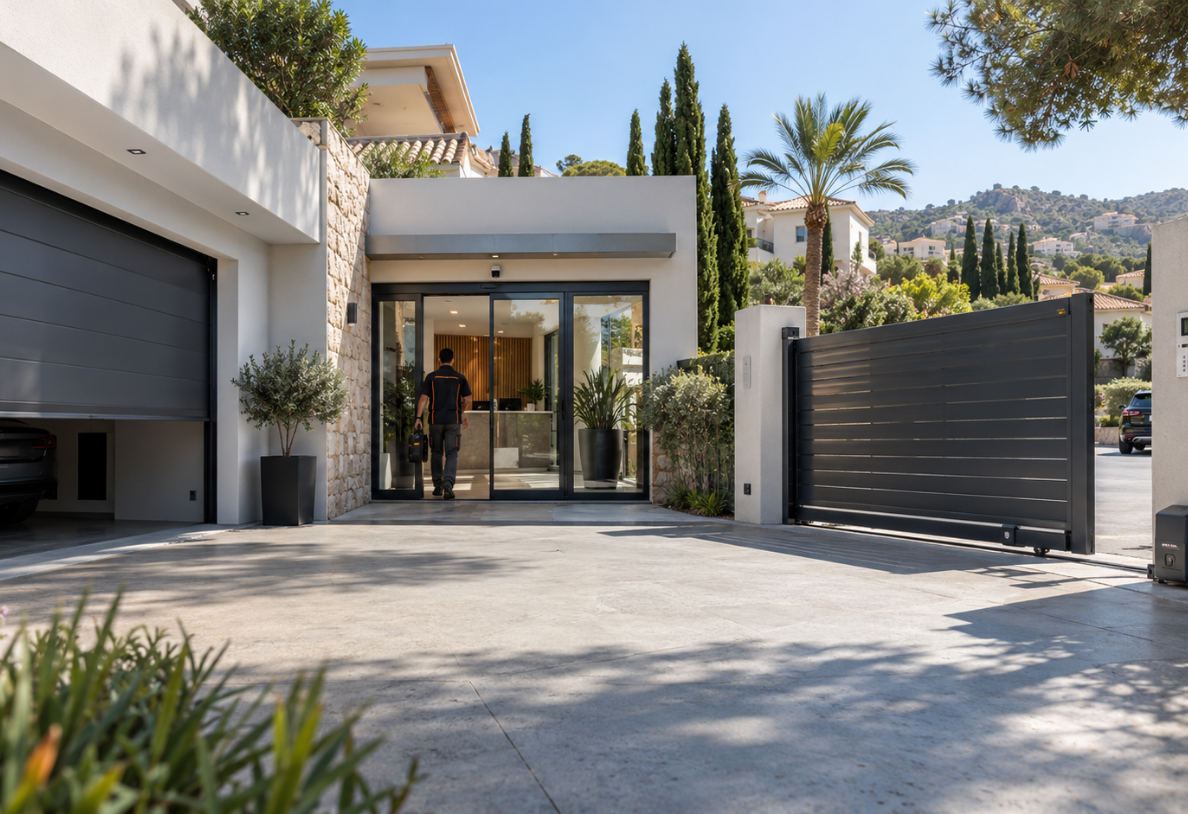 Empresa de puertas automáticas TotMàtic para viviendas comunidades y negocios