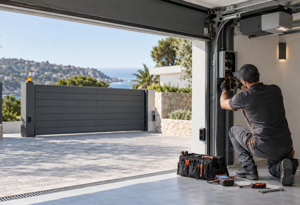 Mantenimiento de puertas automáticas después del verano con revisión técnica TotMàtic